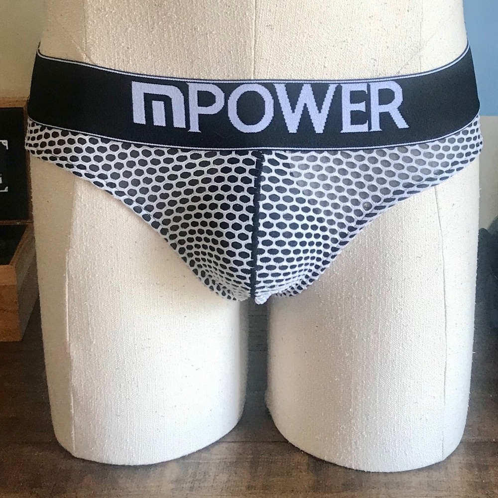 Male Power Mesh Brief